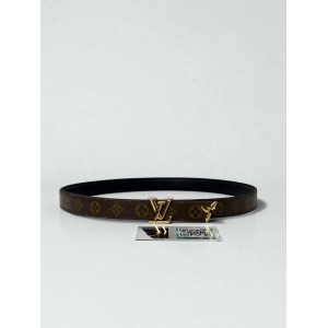 Lv Pretty 2cm reversible belt  Accesories