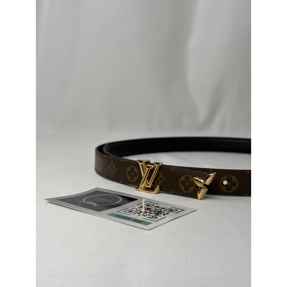 Lv Pretty 2cm reversible belt  Accesories