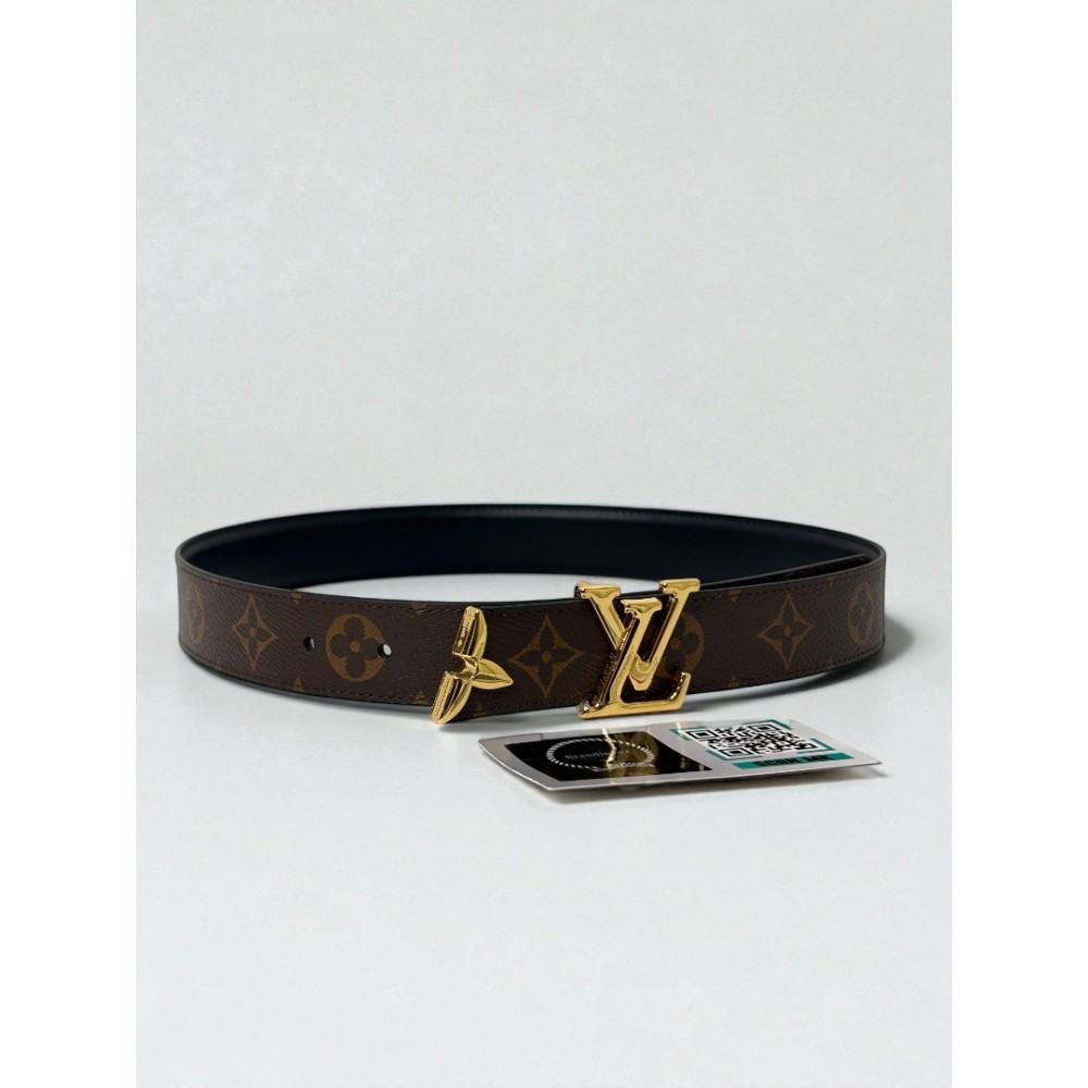 Lv Pretty 3cm reversible belt  Accesories