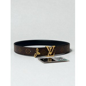 Lv Pretty 3cm reversible belt  Accesories