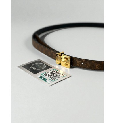 Lv S-lock 18 mm reversible belt leather 100%