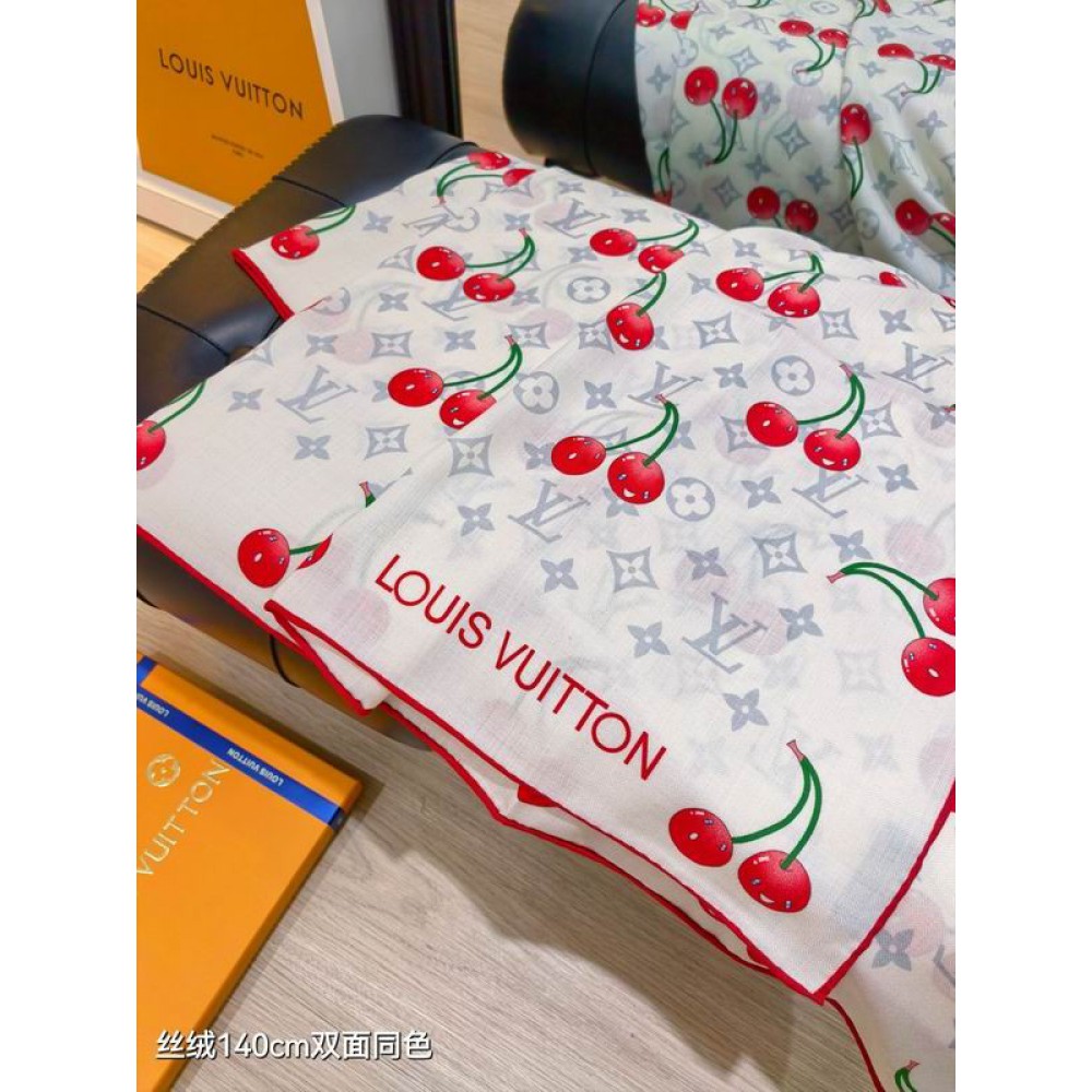 Lv scarf 140x140cm cotton silk Accesories