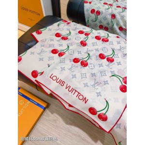Lv scarf 140x140cm cotton silk Accesories