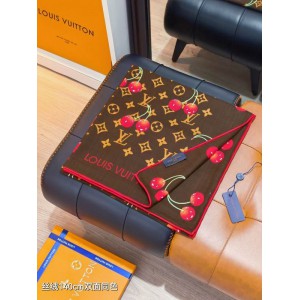 Lv scarf 140x140cm cotton silk Accesories