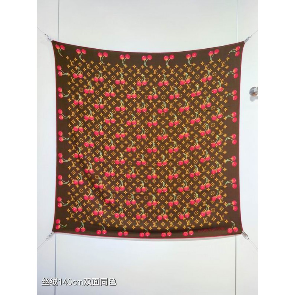Lv scarf 140x140cm cotton silk Accesories