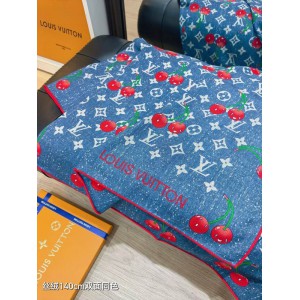 Lv scarf 140x140cm cotton silk Accesories