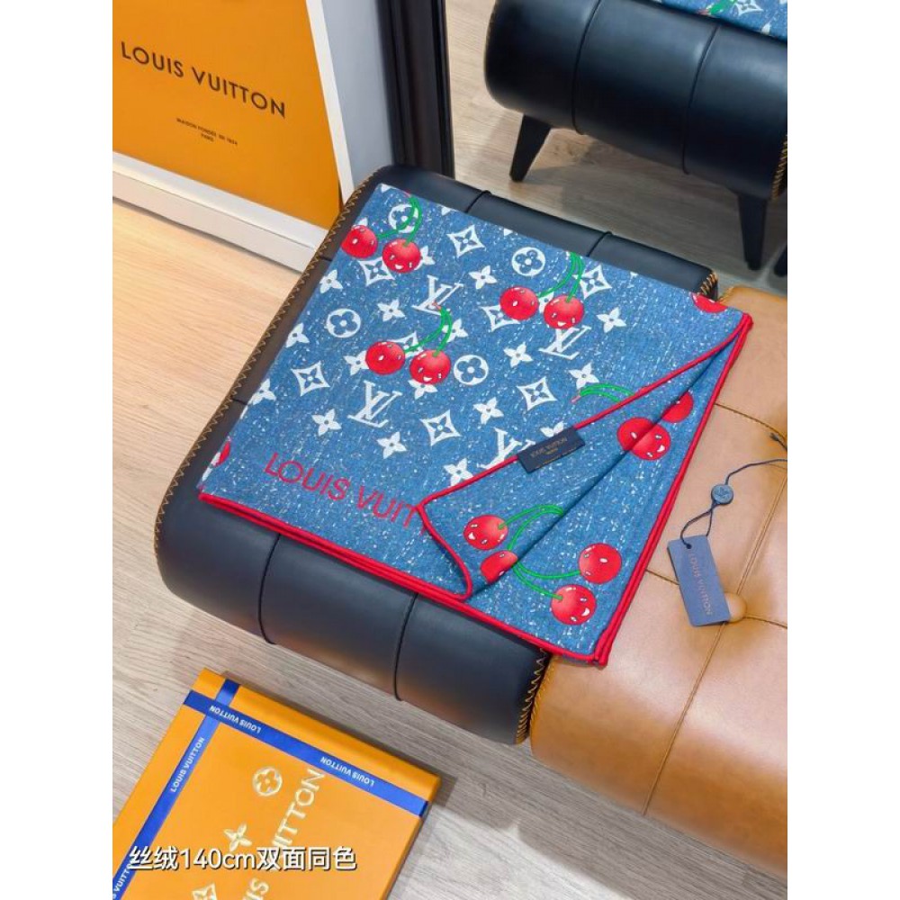 Lv scarf 140x140cm cotton silk Accesories
