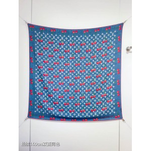 Lv scarf 140x140cm cotton silk Accesories
