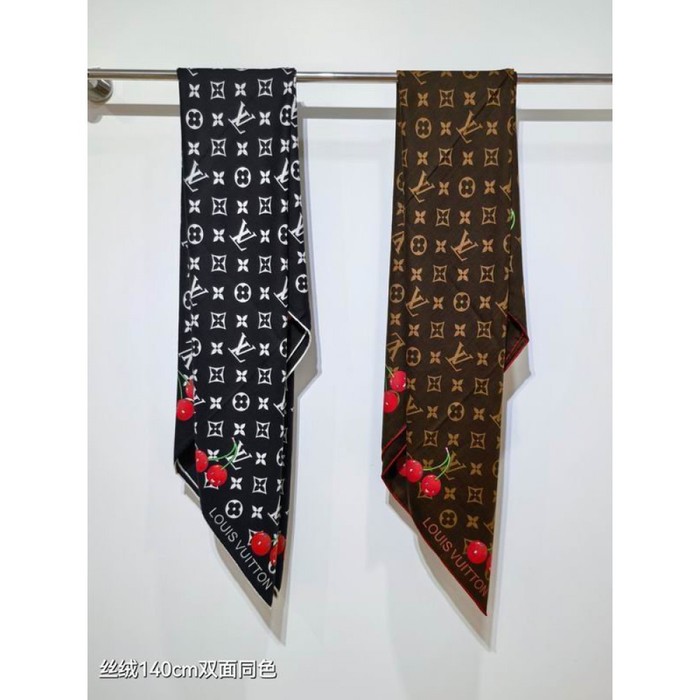 Lv scarf 140x140cm cotton silk Accesories