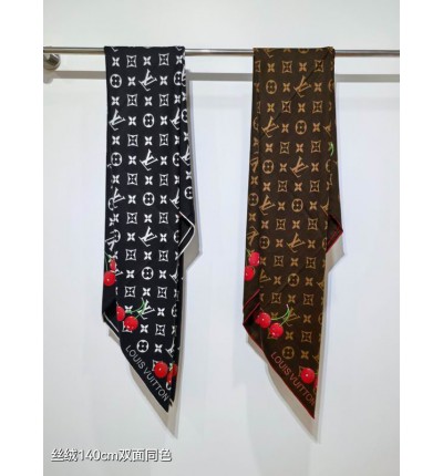 Lv scarf 140x140cm cotton silk