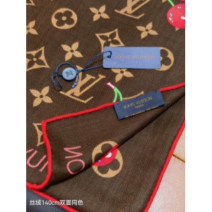 Lv scarf 140x140cm cotton silk Accesories