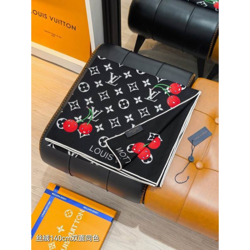 Lv scarf 140x140cm cotton silk Accesories