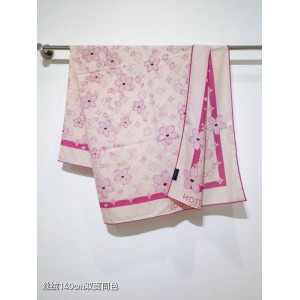Lv scarf 140x140cm cotton silk Accesories