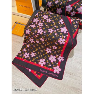 Lv scarf 140x140cm cotton silk Accesories