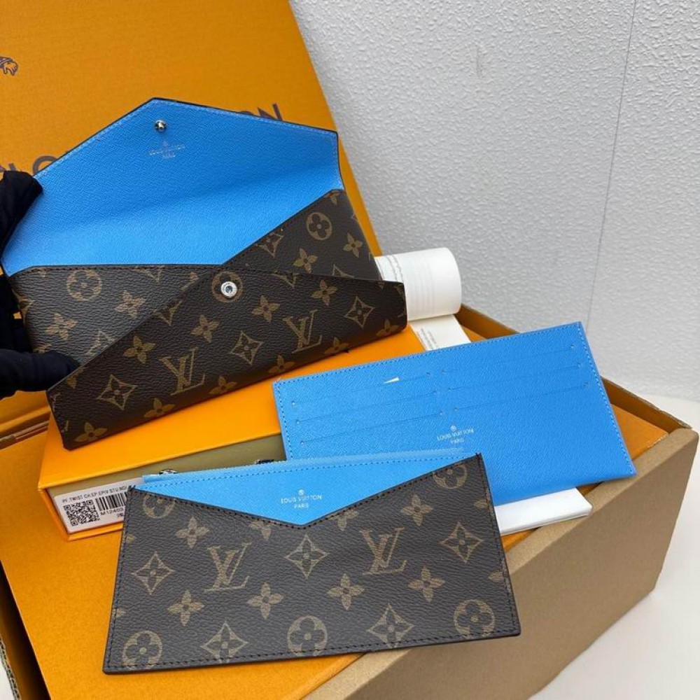 Lv Kirigami Organizer M12403 Gaston Blue Bags