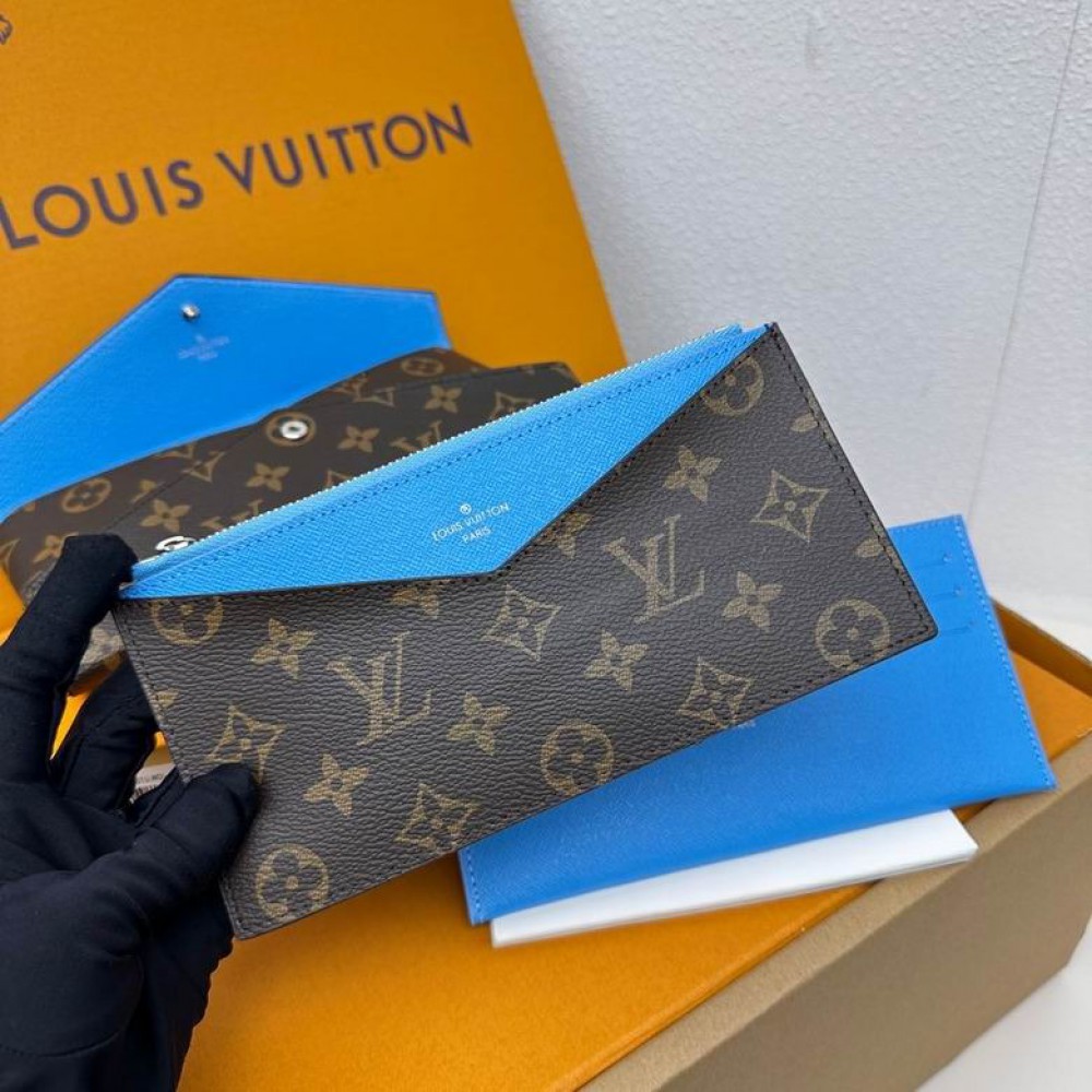 Lv Kirigami Organizer M12403 Gaston Blue Bags