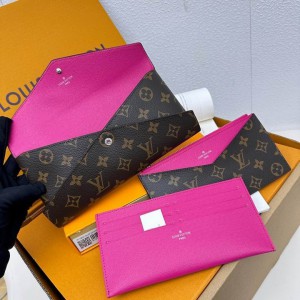 Lv Kirigami Organizer M12403 Pondichery Pink Bags