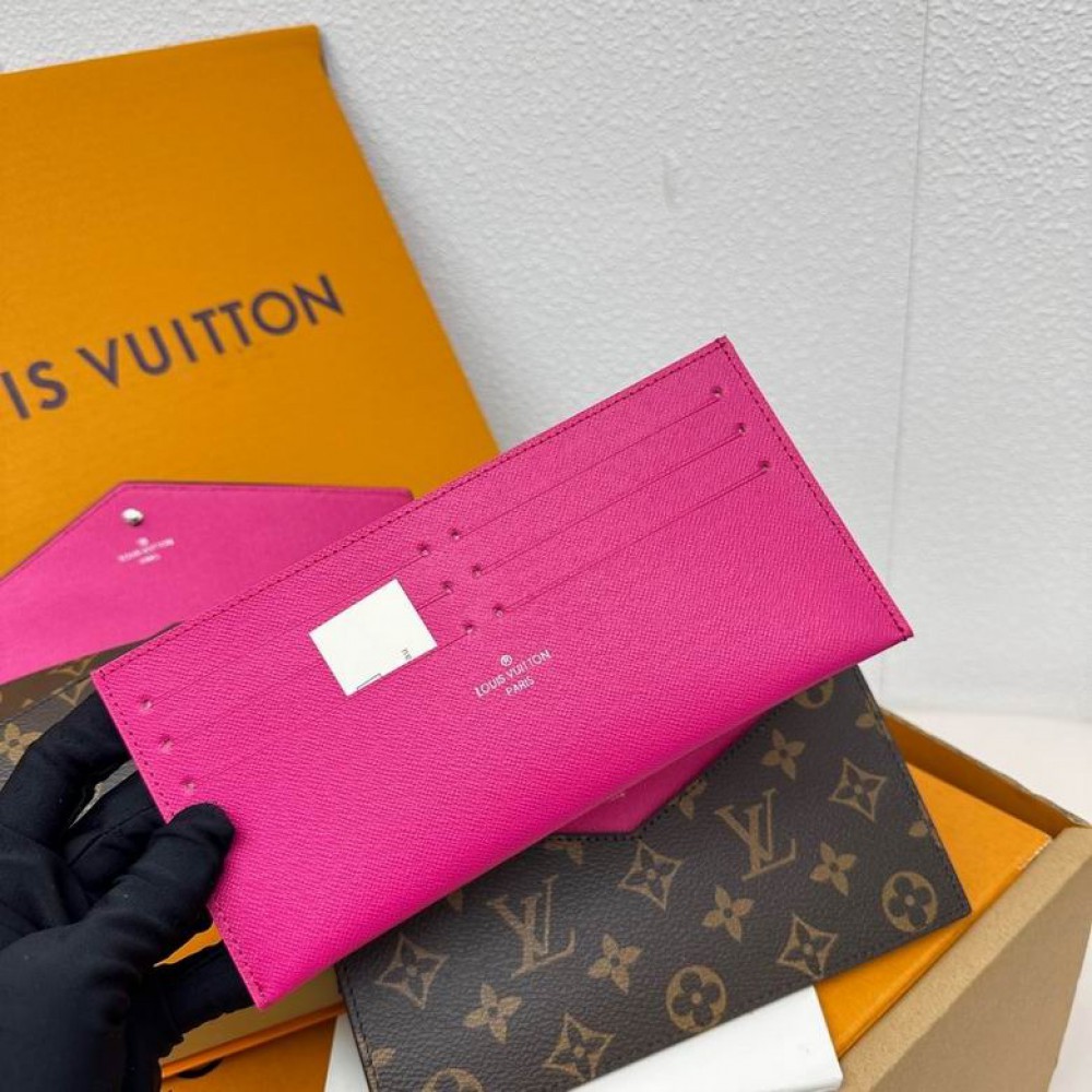 Lv Kirigami Organizer M12403 Pondichery Pink Bags