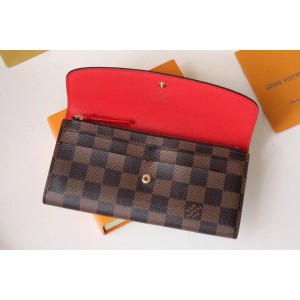 Lv Emily Wallet M60136 19x10cm red inside  Accesories