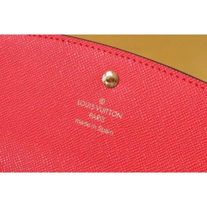 Lv Emily Wallet M60136 19x10cm red inside  Accesories