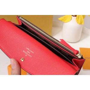 Lv Emily Wallet M60136 19x10cm red inside  Accesories