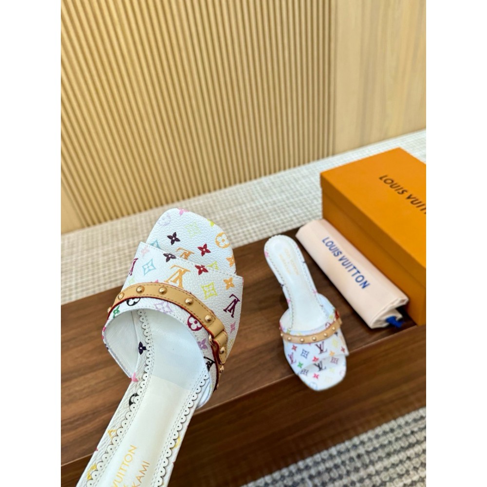 Lv x TM slingback mule 9cm  Shoes