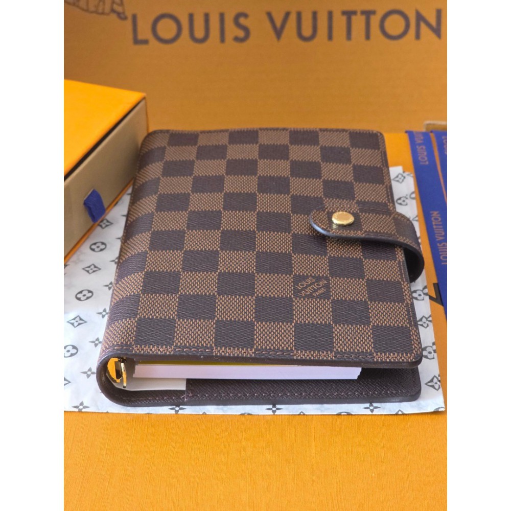 Lv Medium Ring Agenda Cover 14 x 18.5 x 3 cm Accesories