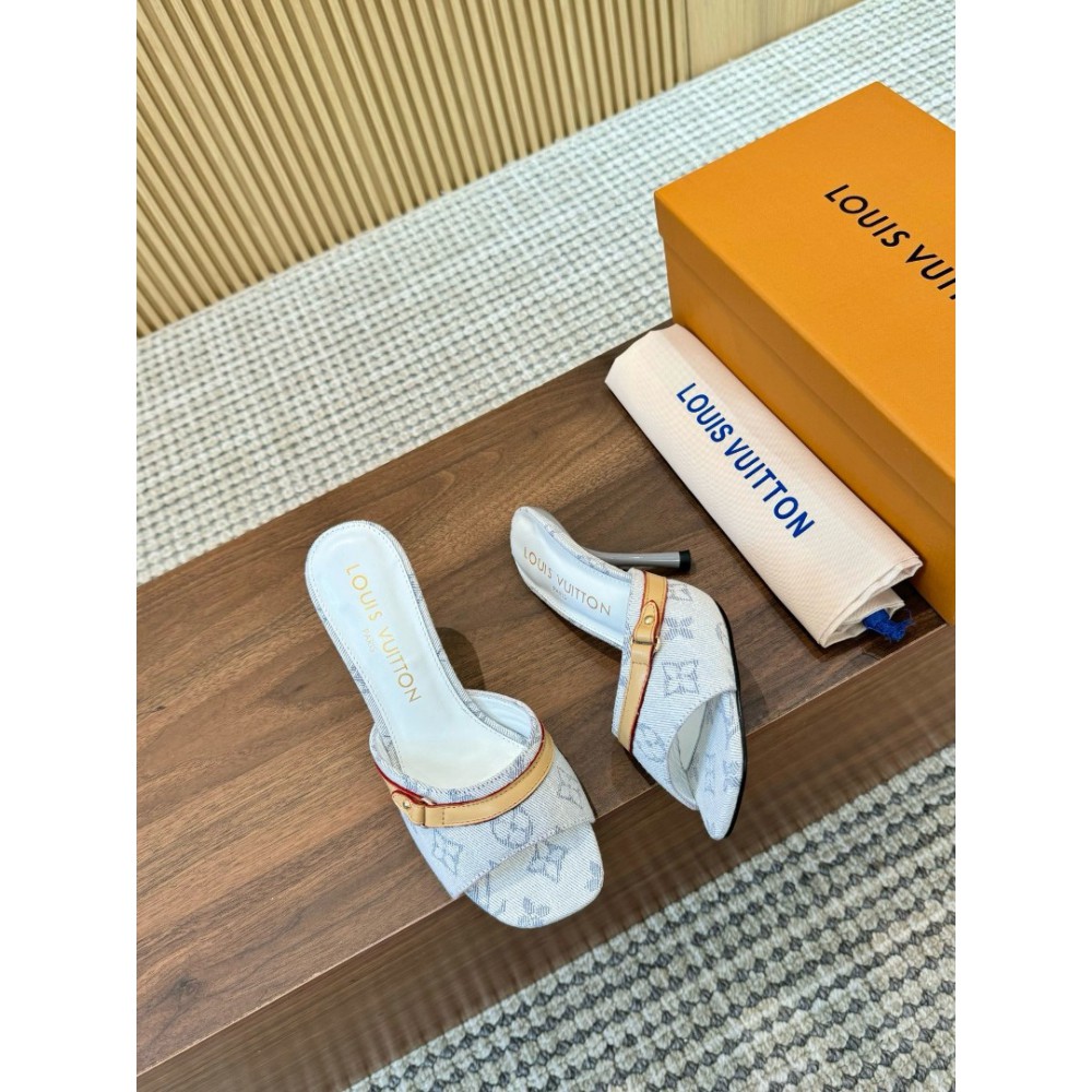 Lv x TM slingback mule 9cm  Shoes