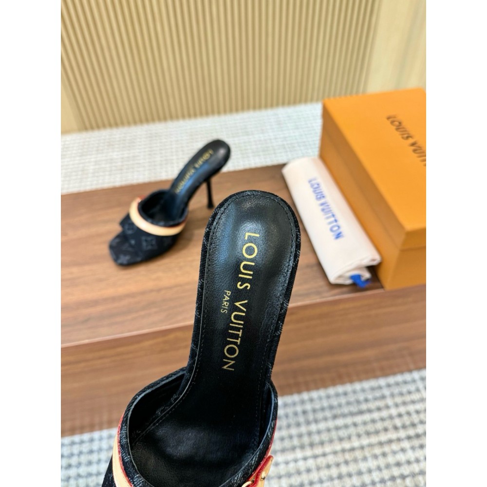 Lv x TM slingback mule 9cm  Shoes