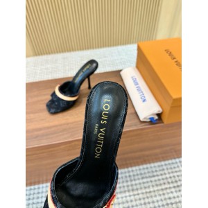 Lv x TM slingback mule 9cm  Shoes