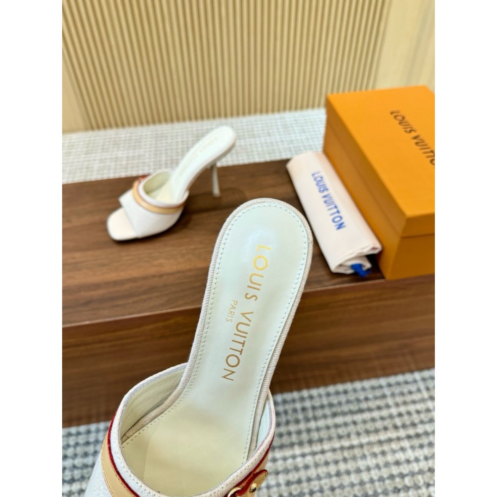 Lv x TM slingback mule 9cm  Shoes