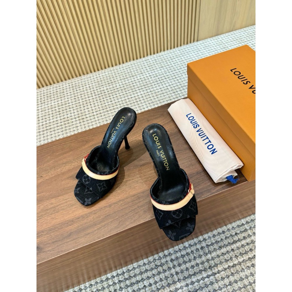Lv x TM slingback mule 9cm  Shoes