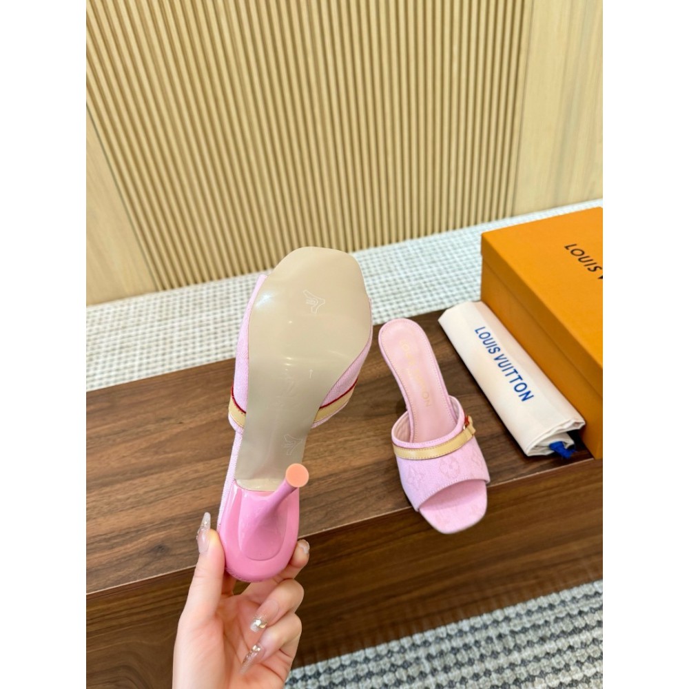 Lv x TM slingback mule 9cm  Shoes