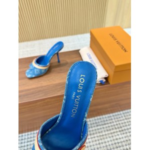 Lv x TM slingback mule 9cm  Shoes