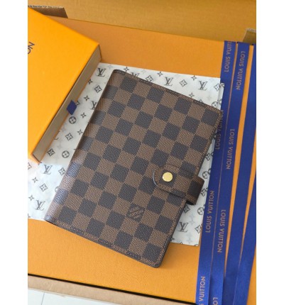 Lv Medium Ring Agenda Cover 14 x 18.5 x 3 cm