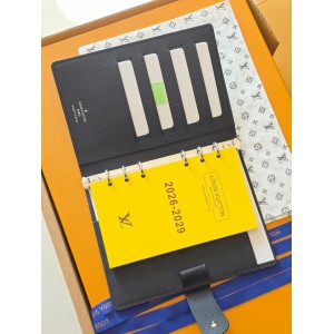 Lv Medium Ring Agenda Cover 14 x 18.5 x 3 cm Accesories