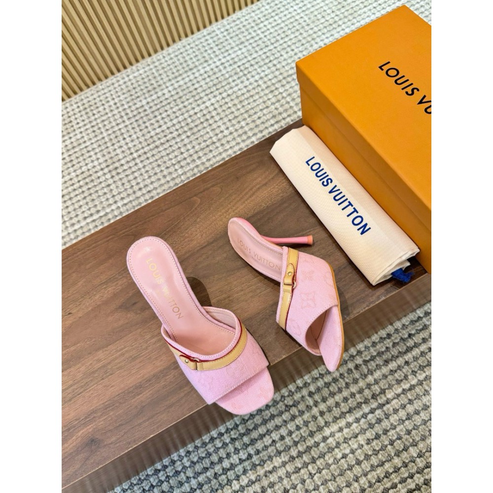 Lv x TM slingback mule 9cm  Shoes
