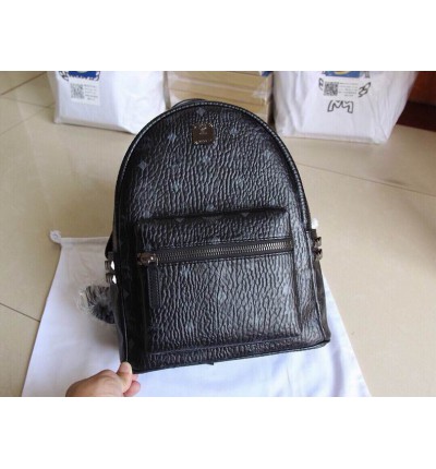 Mcm Stark Backpack in Visetos small size 13 x 26 x 33 cm