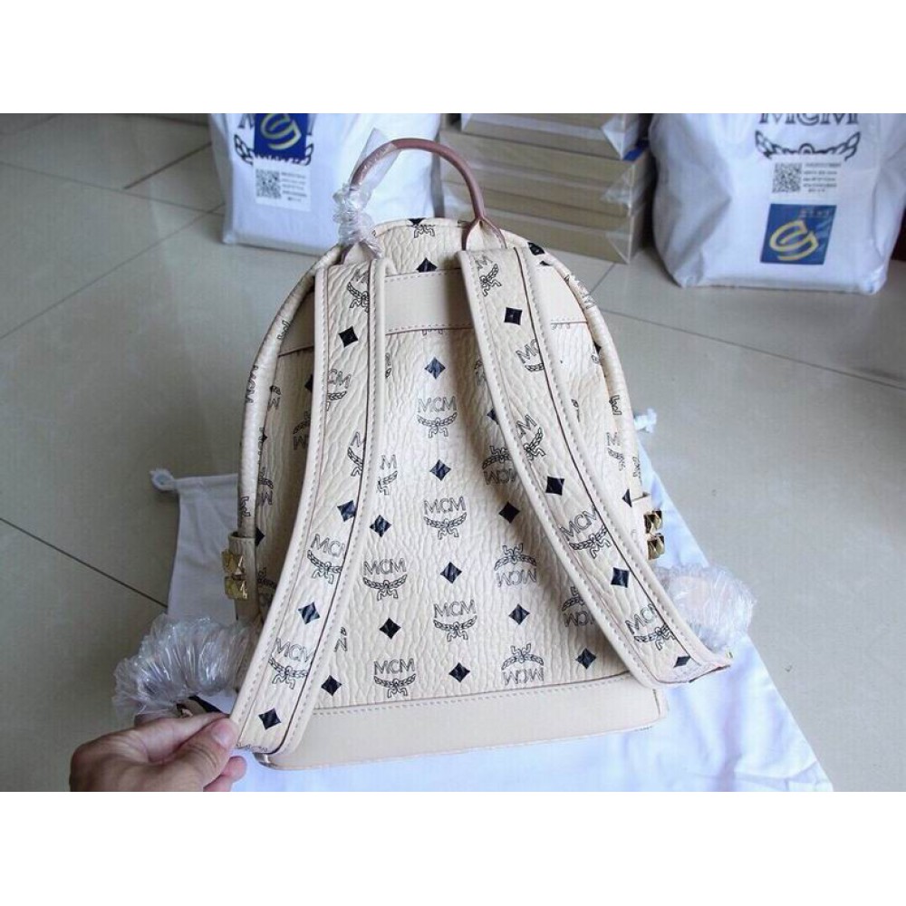 Mcm Stark Backpack in Visetos small size 13 x 26 x 33 cm Bags