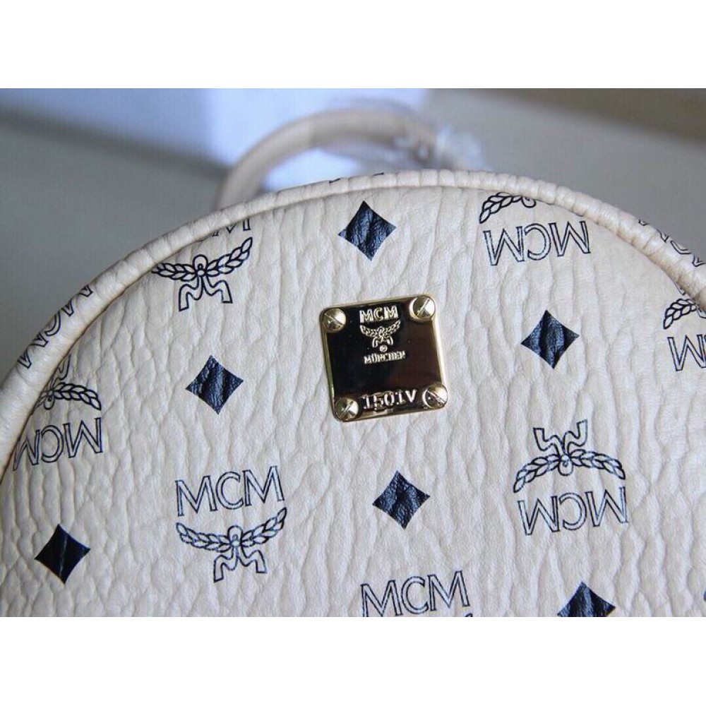 Mcm Stark Backpack in Visetos small size 13 x 26 x 33 cm Bags