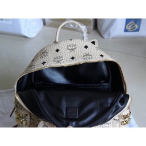 Mcm Stark Backpack in Visetos small size 13 x 26 x 33 cm Bags