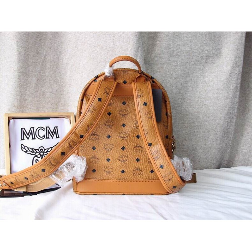 Mcm Stark Backpack in Visetos small size 13 x 26 x 33 cm Bags