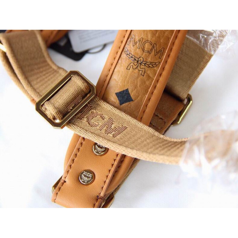 Mcm Stark Backpack in Visetos small size 13 x 26 x 33 cm Bags