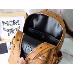 Mcm Stark Backpack in Visetos small size 13 x 26 x 33 cm Bags