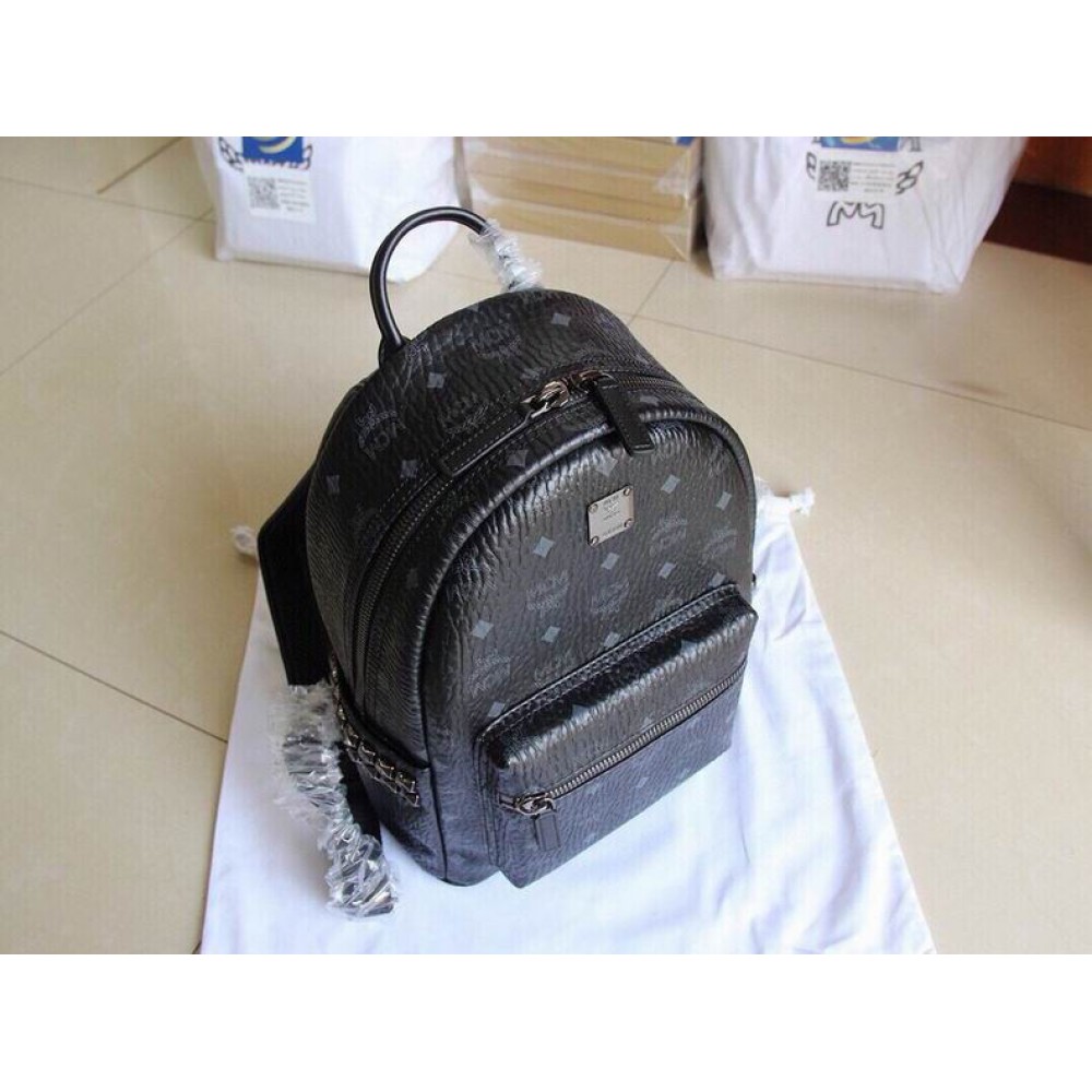 Mcm Stark Backpack in Visetos small size 13 x 26 x 33 cm Bags