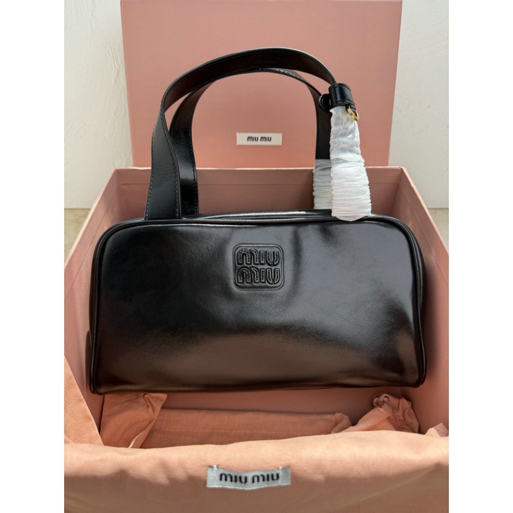 Miu Miu leather top handle bag 28x15x13cm Bags