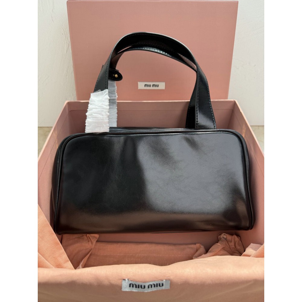 Miu Miu leather top handle bag 28x15x13cm Bags