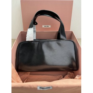 Miu Miu leather top handle bag 28x15x13cm Bags