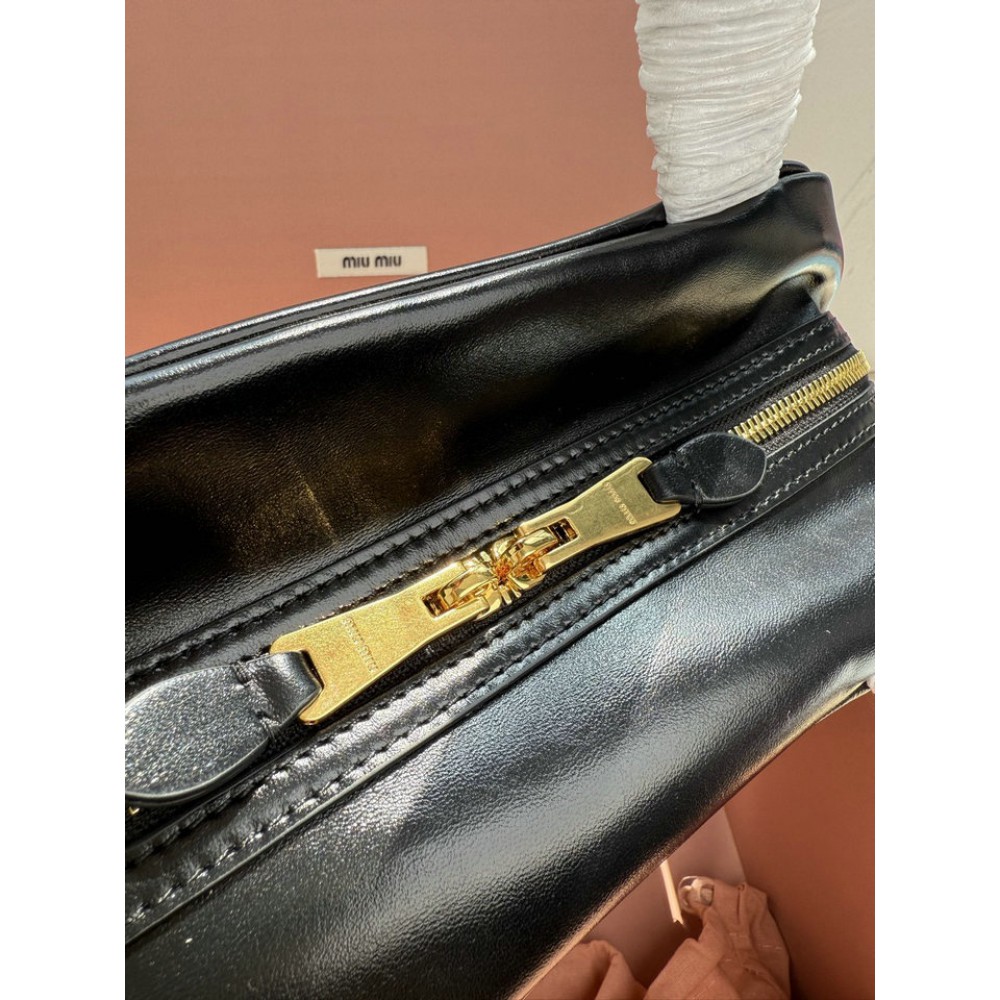 Miu Miu leather top handle bag 28x15x13cm Bags