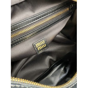 Miu Miu leather top handle bag 28x15x13cm Bags